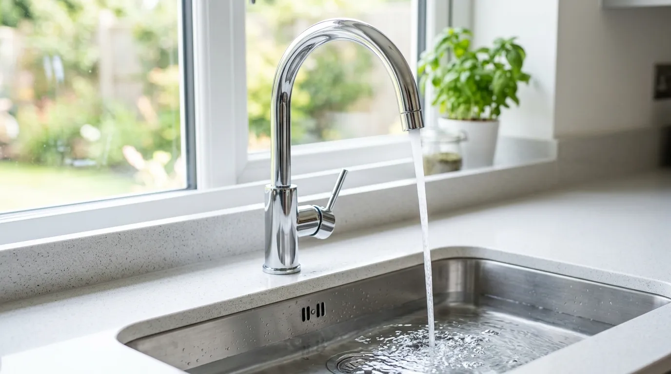 Local Plumbing Master Pros same day plumber fixing a faucet in Ontario, CA